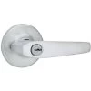 Kwikset Balboa Satin Chrome Universal Keyed Entry Door Handle