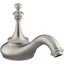 KOHLER Artifacts Vibrant Brushed Nickel 2-Handle Widespread WaterSense Bathroom Sink Faucet With Drain