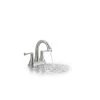 KOHLER Lilyfield Brushed Nickel 2-Handle 4-in Centerset WaterSense Bathroom Sink Faucet With Drain