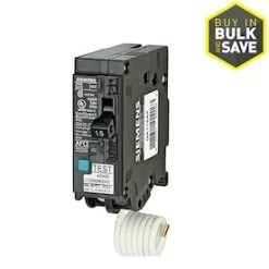 Siemens QP 15-Amp 1-Pole Combination Arc Fault Circuit Breaker