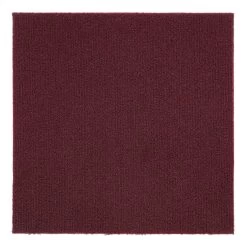 Achim Nexus Self Adhesive Carpet Floor Tile - 12 Inches X 12 Inches, Burgundy, Pack Of 12 Tiles