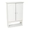Zenna Home® 21"W X 8"D X 31"H White Bathroom Wall Cabinet