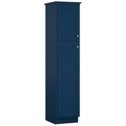 Briarwood Cottage 18"W X 18"D X 84"H Birch Admiral Linen Cabinet (Hinge Left)