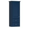 Briarwood Cottage 18"W X 12"D X 48"H Birch Admiral Bathroom Wall Cabinet (Hinge Left)