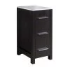 Fresca Torino 12"W X 18"D X 28"H Espresso Linen Cabinet