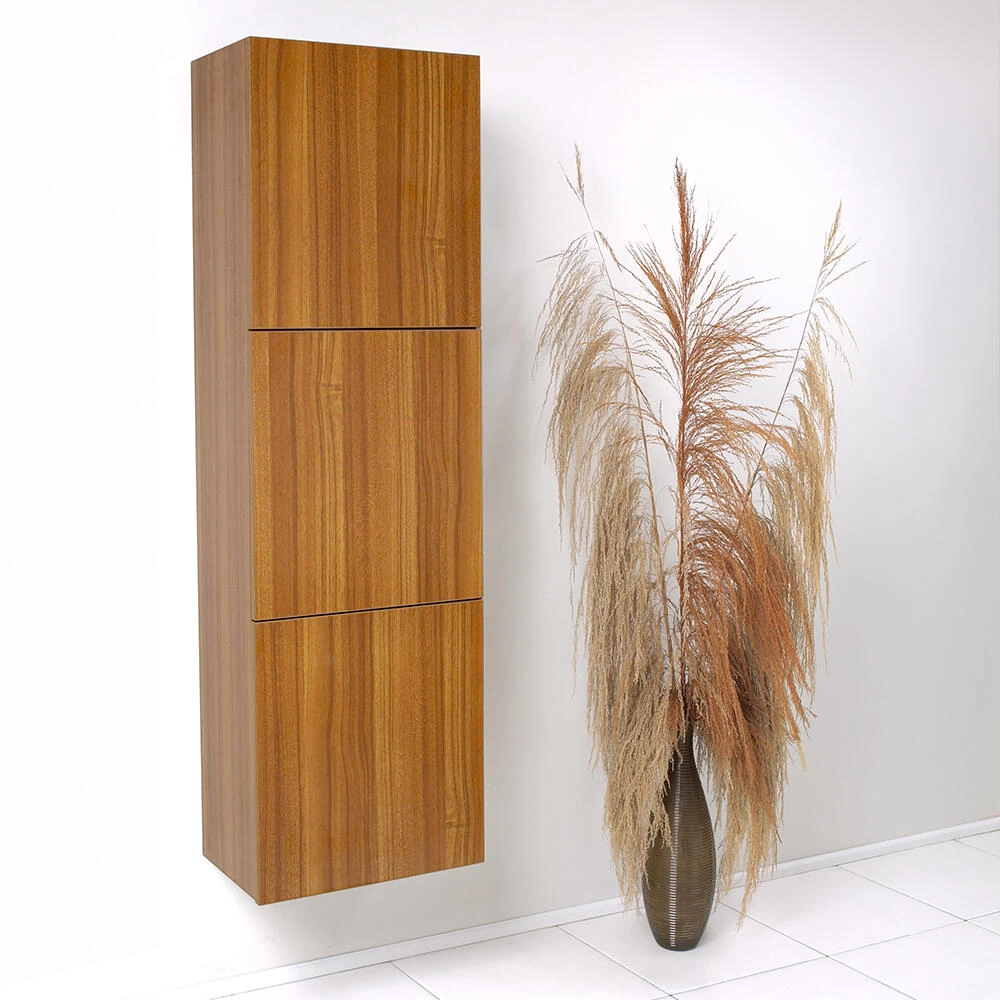 Fresca 18"W X 12"D X 59"H Teak Linen Cabinet - Image 2