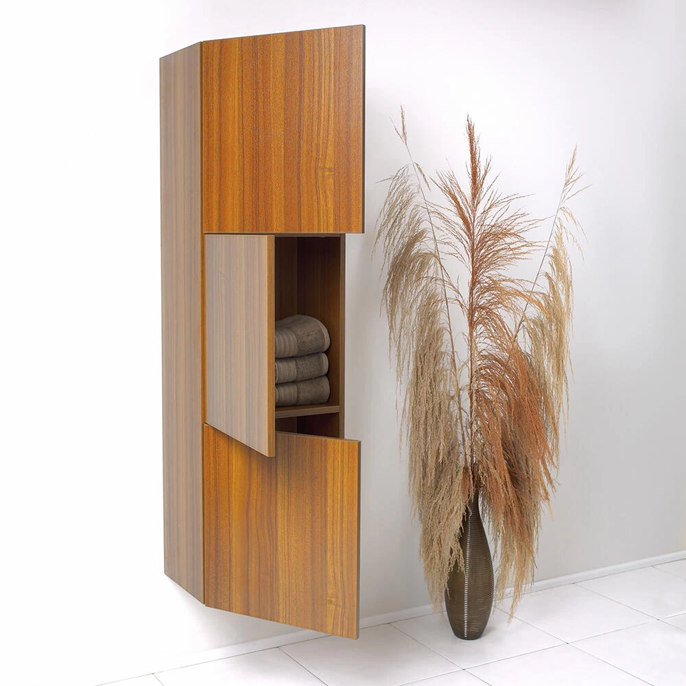 Fresca 18"W X 12"D X 59"H Teak Linen Cabinet - Image 3