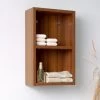 Fresca 12"W X 6"D X 20"H Teak Linen Cabinet