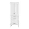 Avanity Madison 24"W X 16"D X 71"H White Linen Cabinet