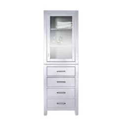 Avanity Modero 24"W X 20"D X 71"H White Linen Cabinet