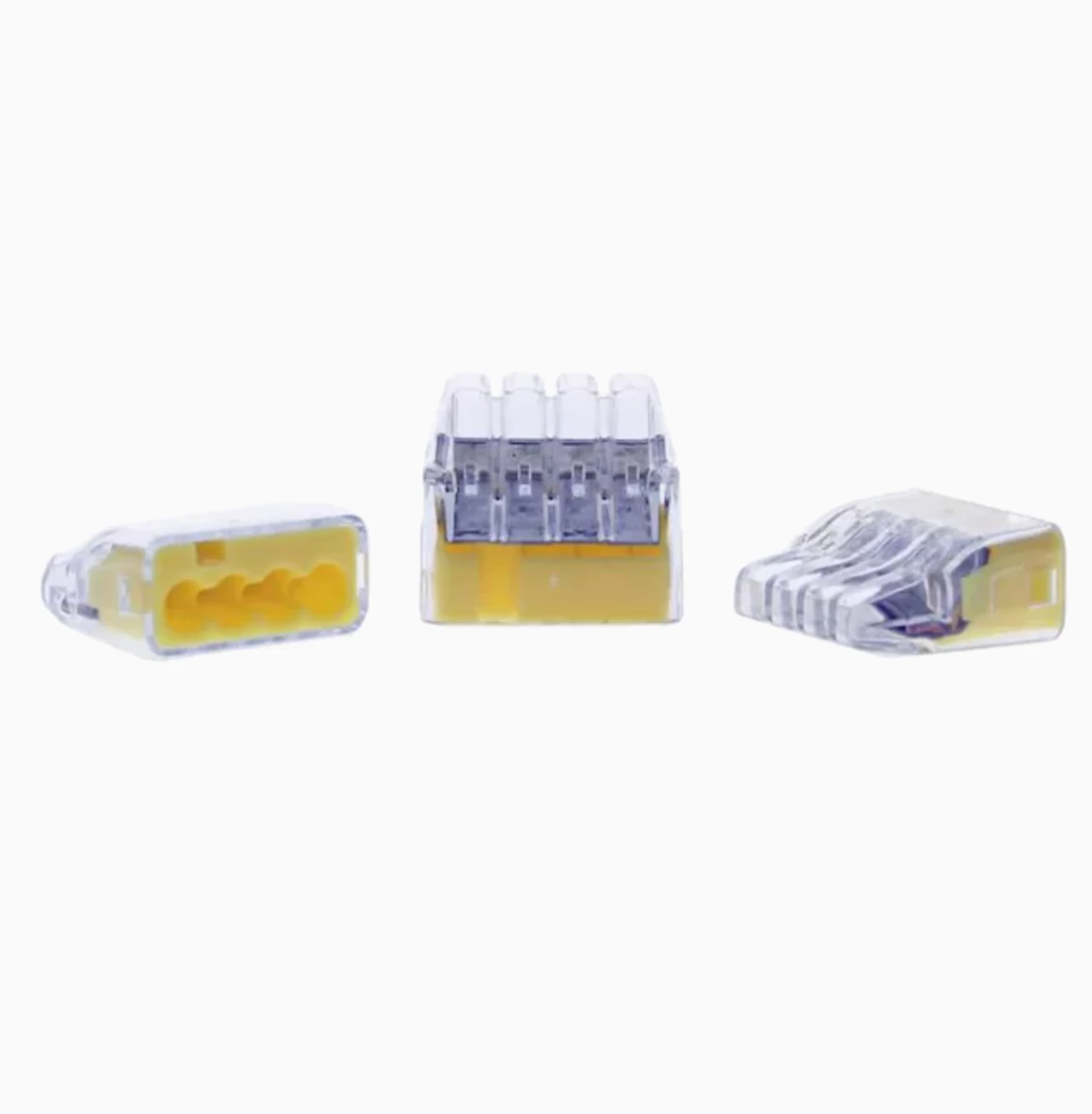 IDEAL In-Sure 100-Pack Yellow Push-In Wire Connectors - Image 2