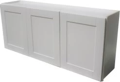 Quality One 24" X 54" White Laminate Laundry Wall Cabinet