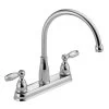 Foundations 2-Handle Standard Kitchen Faucet In Chrome