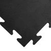 Rubber-Cal Armor-Lock (Fitness) 3/8 In. X 20 In. X 20 In. Black Interlocking Rubber Tiles (16-Pack, 44 Sq. Ft.)