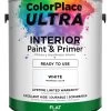 ColorPlace ULTRA Interior Paint & Primer In One, White