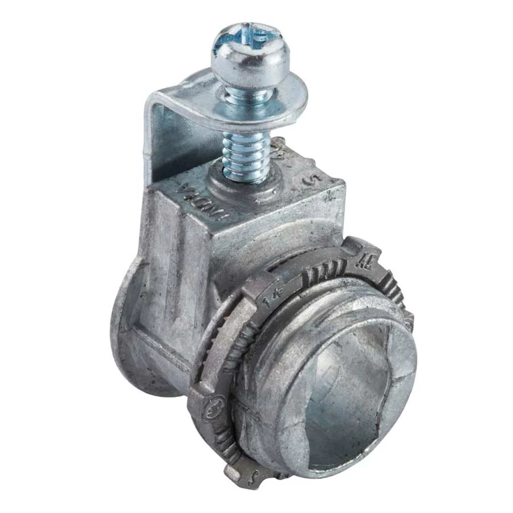 3/8 In. Flexible Metal Conduit (FMC) Saddle Connectors (5-Pack)