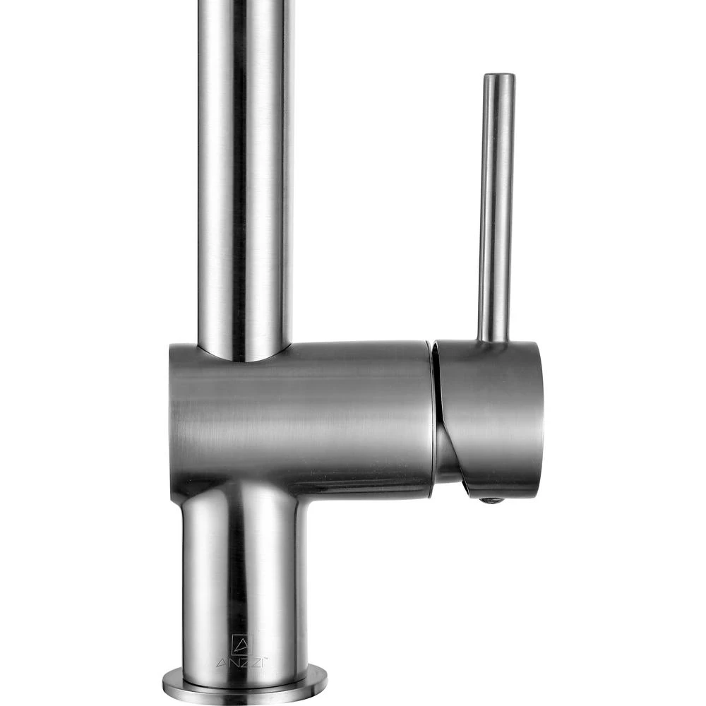Carriage Single Handle Standard Kitchen Faucet In Brushed Nickel - Image 8
