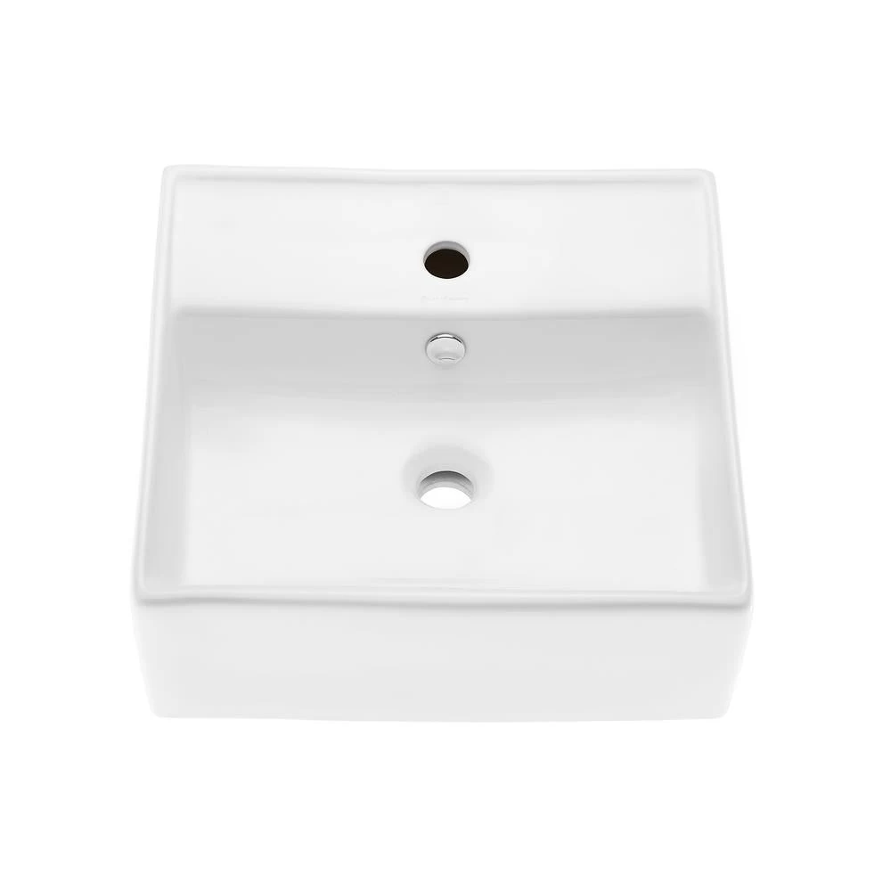Swiss Madison Claire Compact Ceramic Wall Hung Sink In White - Image 2
