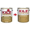 KILZ 3 Premium Interior/Exterior Primer, Sealer & Stainblocker, White - New Look, Same Trusted Formula