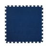 Get Rung Carpet Topped Mat With Interlocking Foam Tiles. Great Alternative To Rolled Carpet . Excellent For Trade Show, Basement Or As A Carpet Replacement Mat. (Blue, 100SQFT)