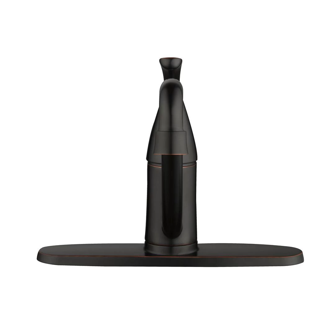 Builders Single-Handle Standard Kitchen Faucet In Bronze - Image 3