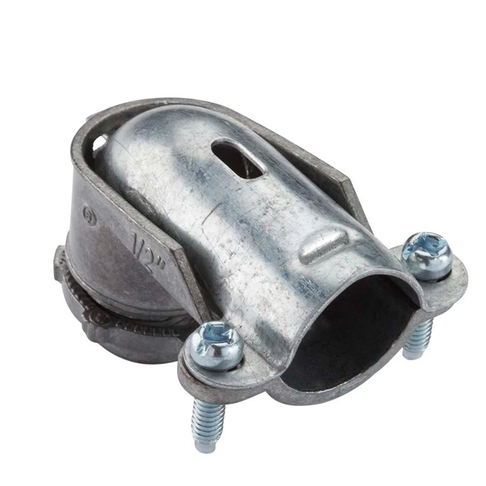 1/2 In. 90-Degree Flexible Metal Conduit (FMC) Connector - Image 3