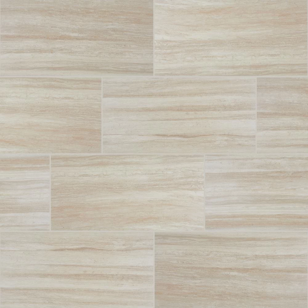 Daltile QuicTile 12 In. X 24 In. Tower White Matte Porcelain Locking Floor Tile (9.6 Sq. Ft. / Case) - Image 14