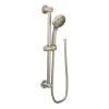 4-Spray 4 In. Eco-Performance Handheld Handshower With Slidebar In Brushed Nickel
