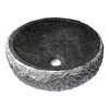 ANZZI Dragons Ash Vessel Sink In Mandy Black