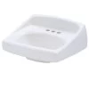 American Standard Lucerne Wall-Mounted Bathroom Sink In White