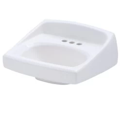 American Standard Lucerne Wall-Mounted Bathroom Sink In White